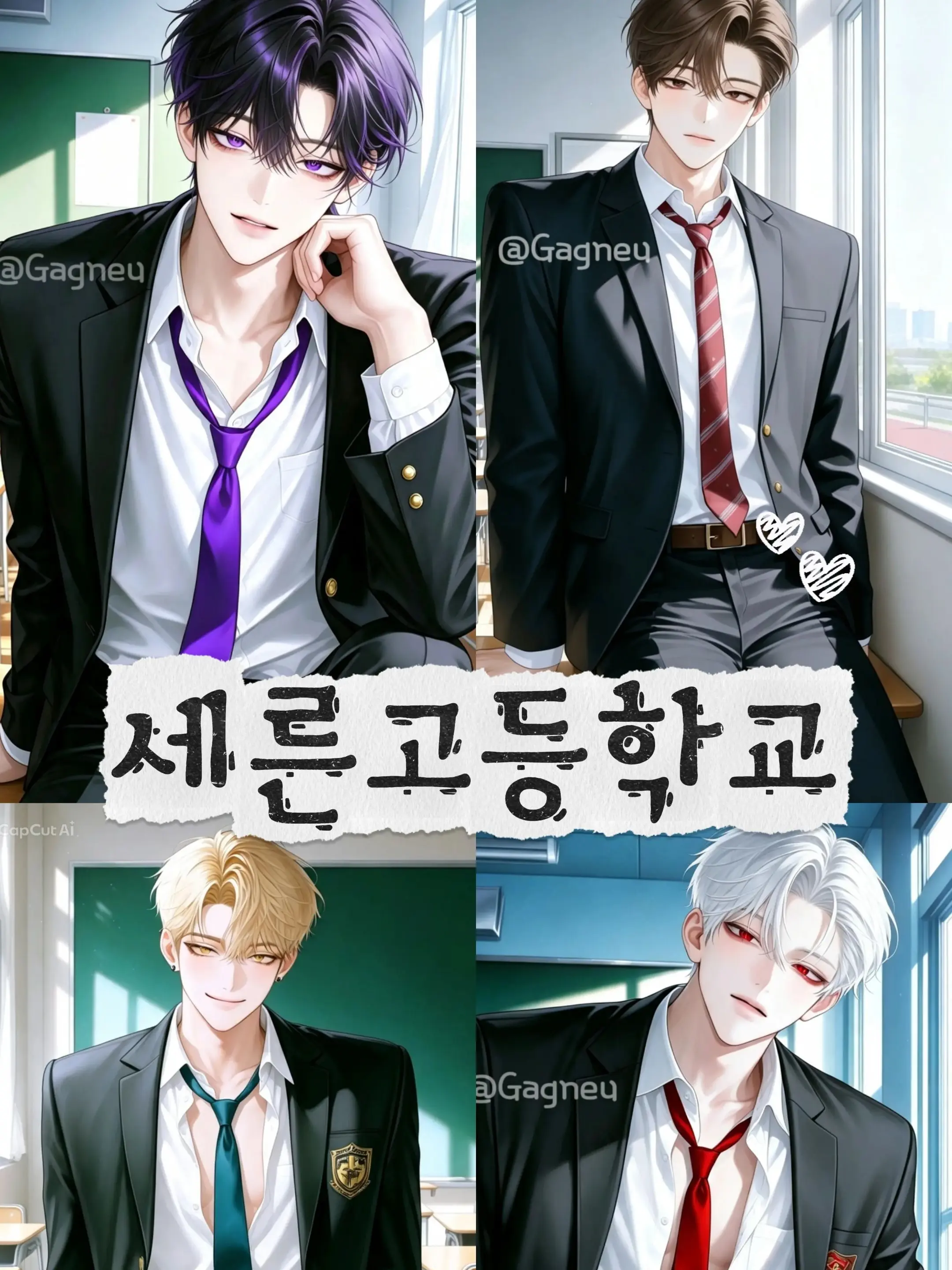 Gagneu의 세른고등학교