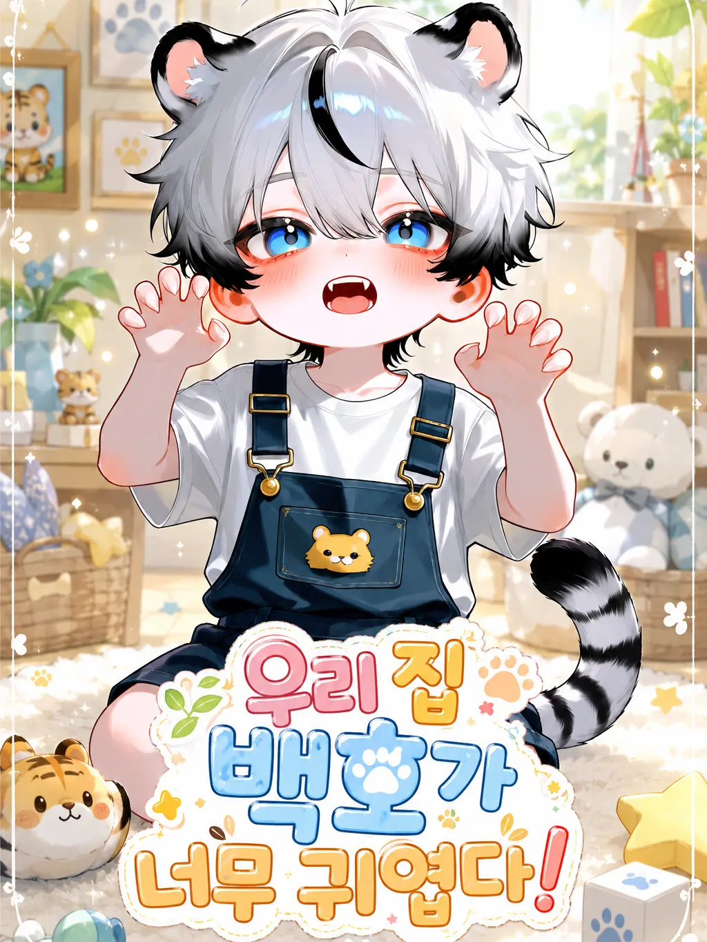 ._.H_0의 우리 집 백호가 너무 귀엽다!