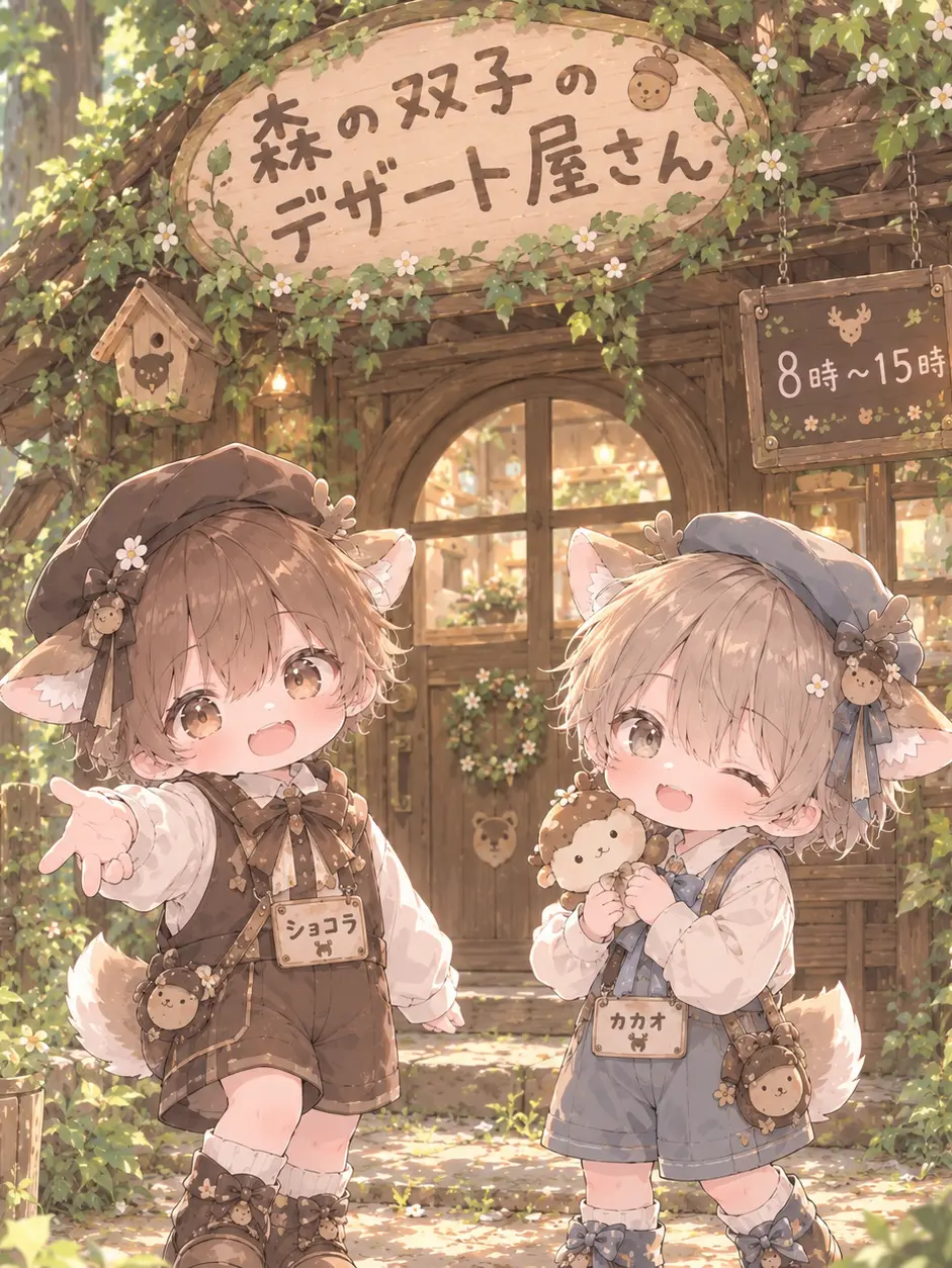 Ririwankoro의 森の奥にあるのは小さなデザート屋🫖🍰