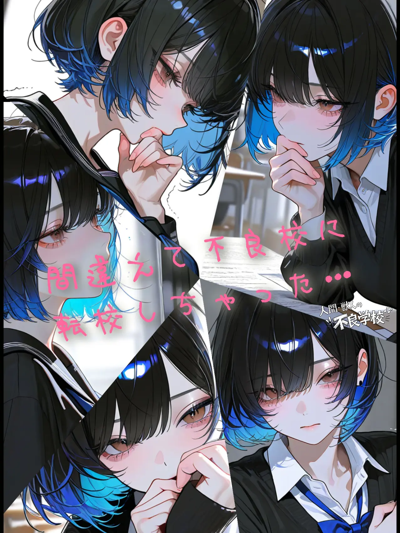 BW._.sekai의 間違えて不良校に転校しちゃった…