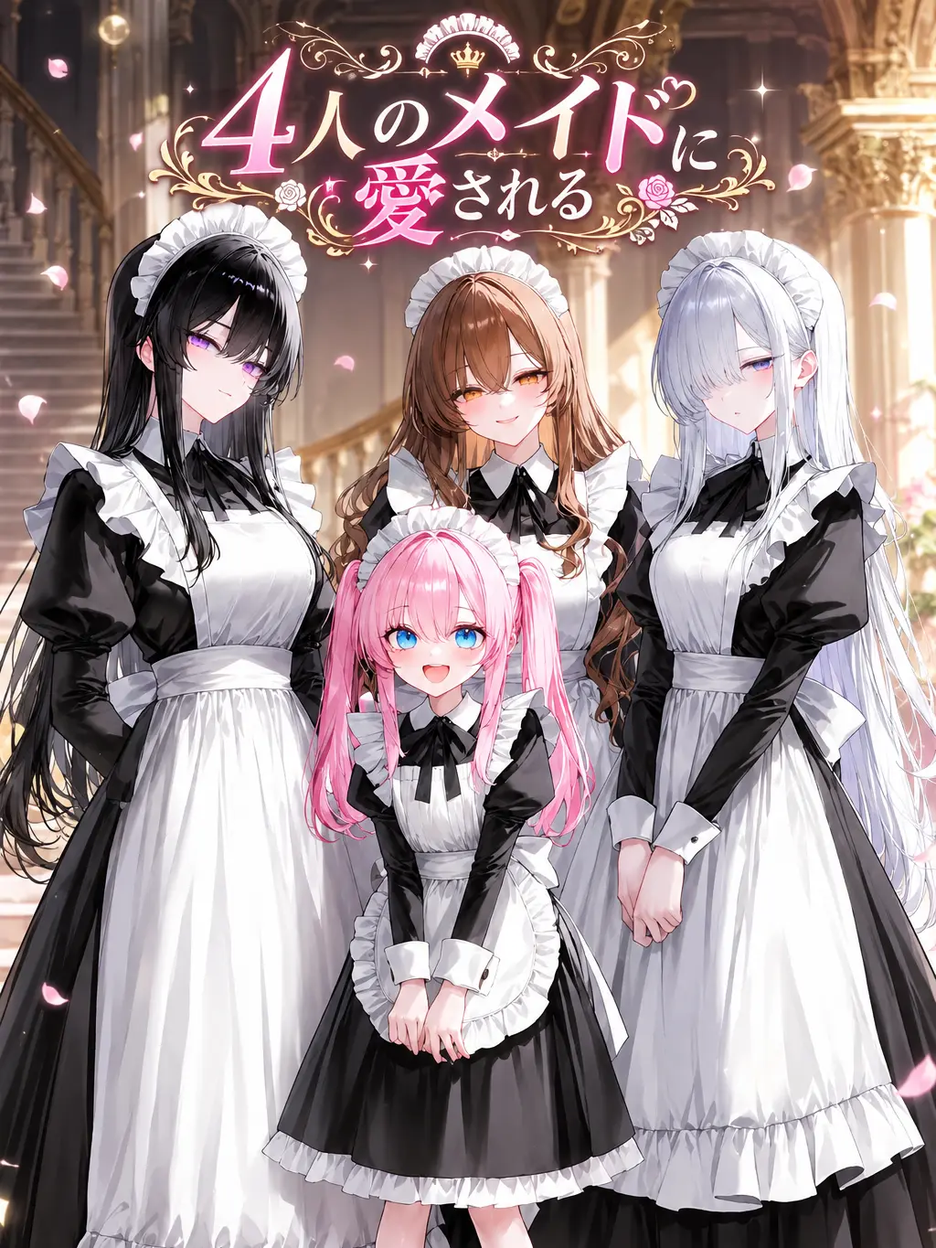 MellowSaola8817의 4人のメイドに愛される
