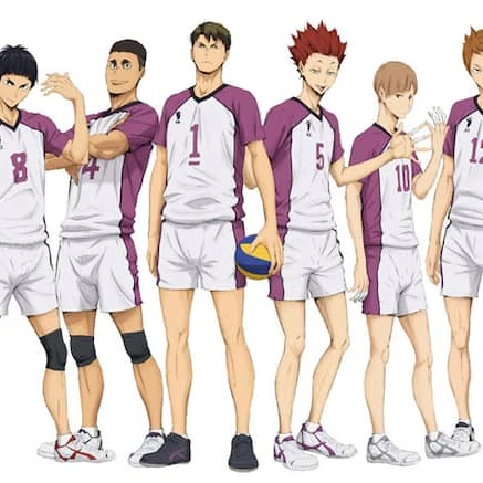 英太、工、レオン、牛島、天童、賢二郎、川西、隼人
