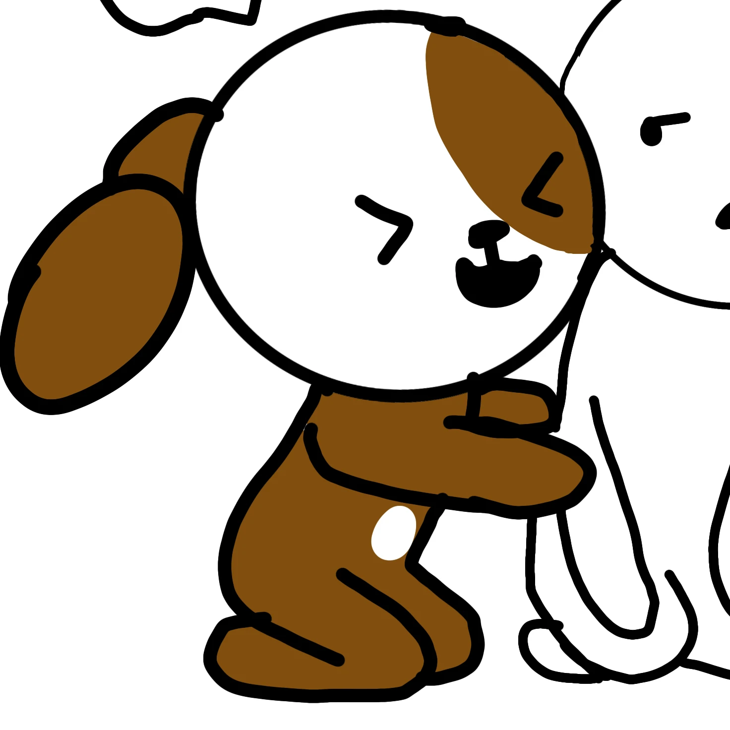 강아지 떡