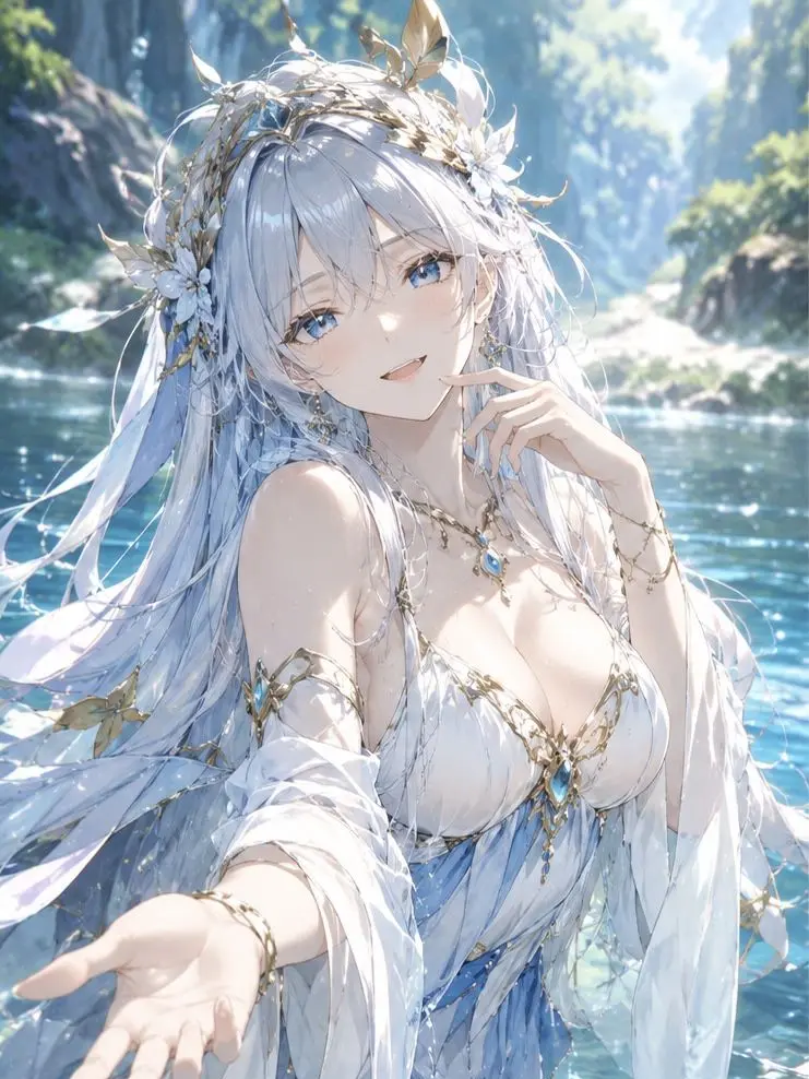 usausa_04의 The Goddess of the Lake