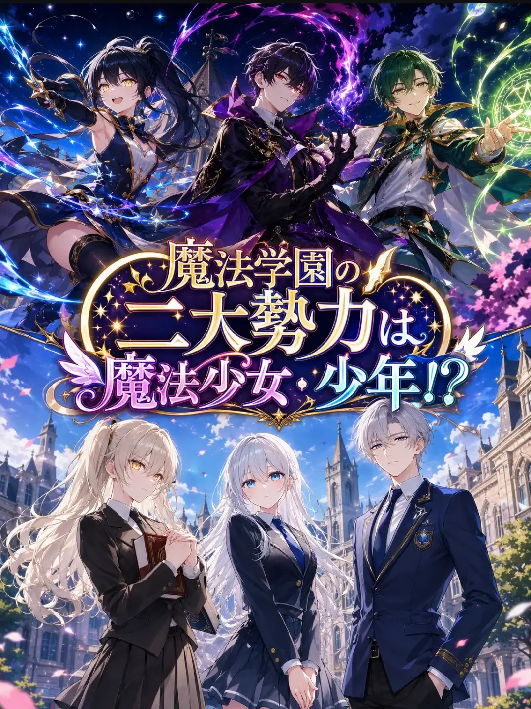 w-iw-i_8776의 魔法学園の二大勢力は魔法少女・少年！？