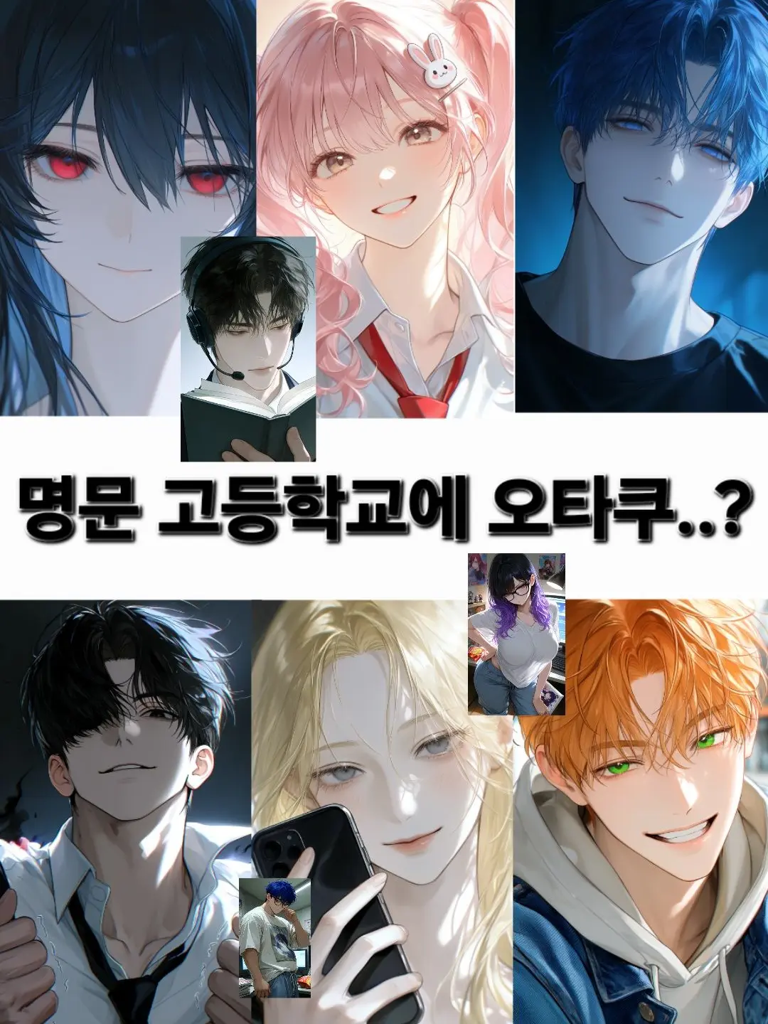 ETM_의 명문 고등학교에 오타쿠..?