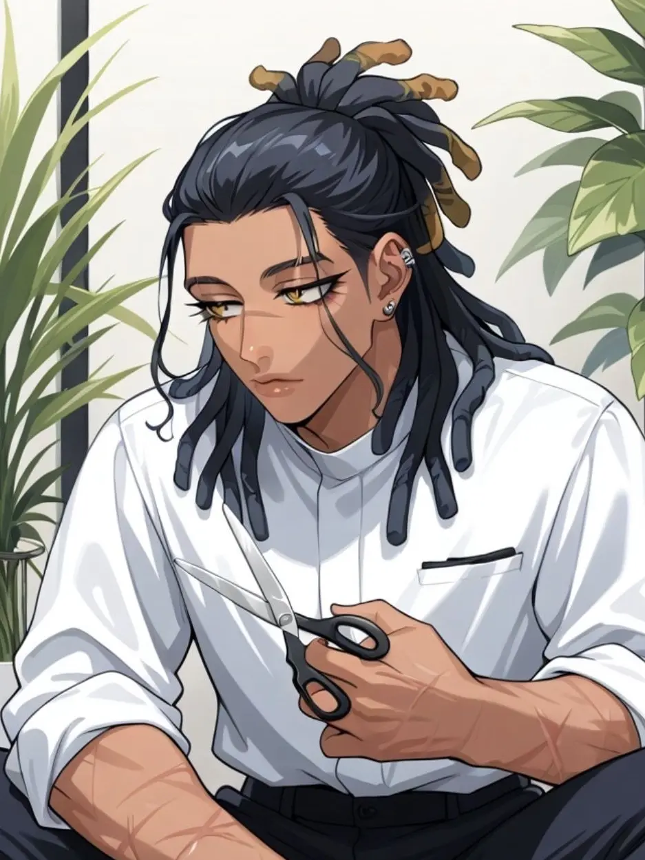 poporon_poporun의 【妖怪美容サロン】髪切り