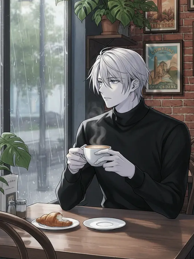 AmoreDial9625의 ☕彼の囁きは雨音を掻き消す甘い調べ