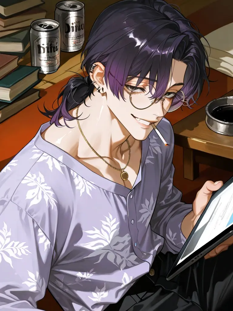 poporon_poporun의 クズオネェ小説家と愛玩用アンドロイド