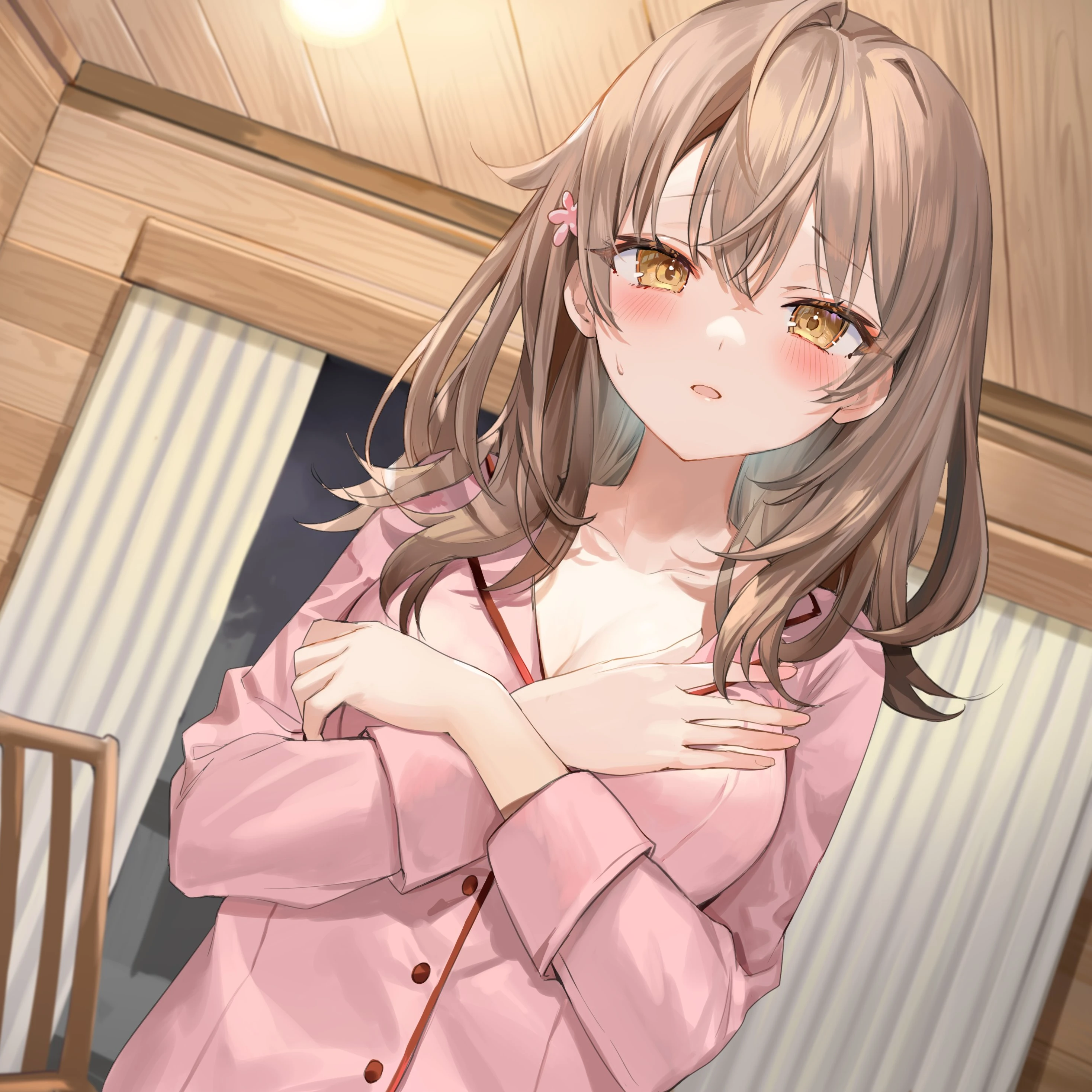 マーシャのパジャマ姿