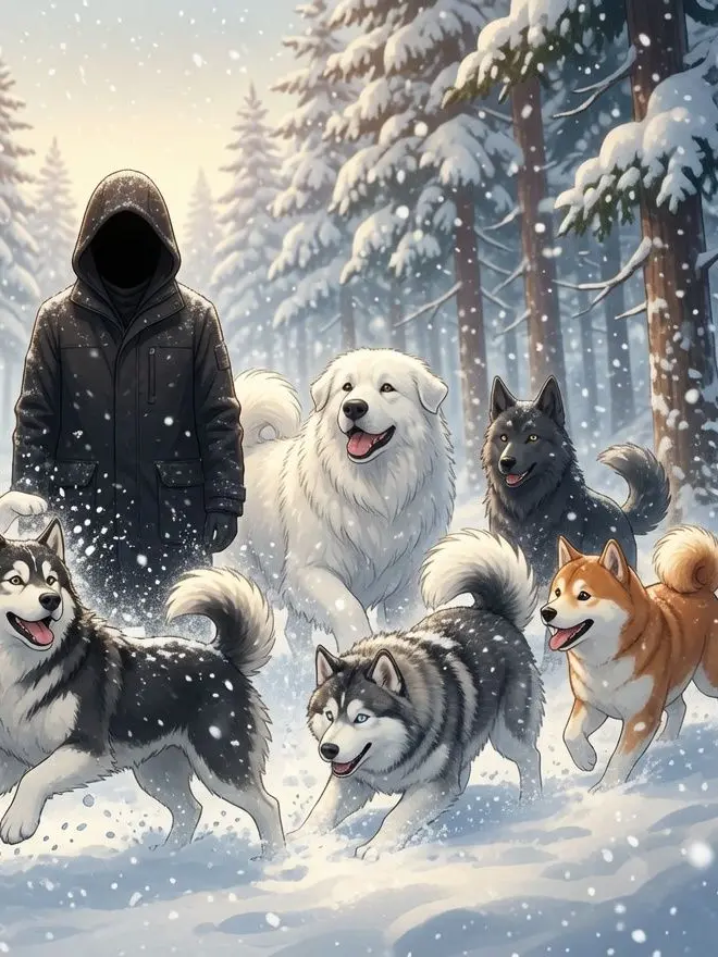 Tgtg의 極寒終末世界で愛犬とサバイバル