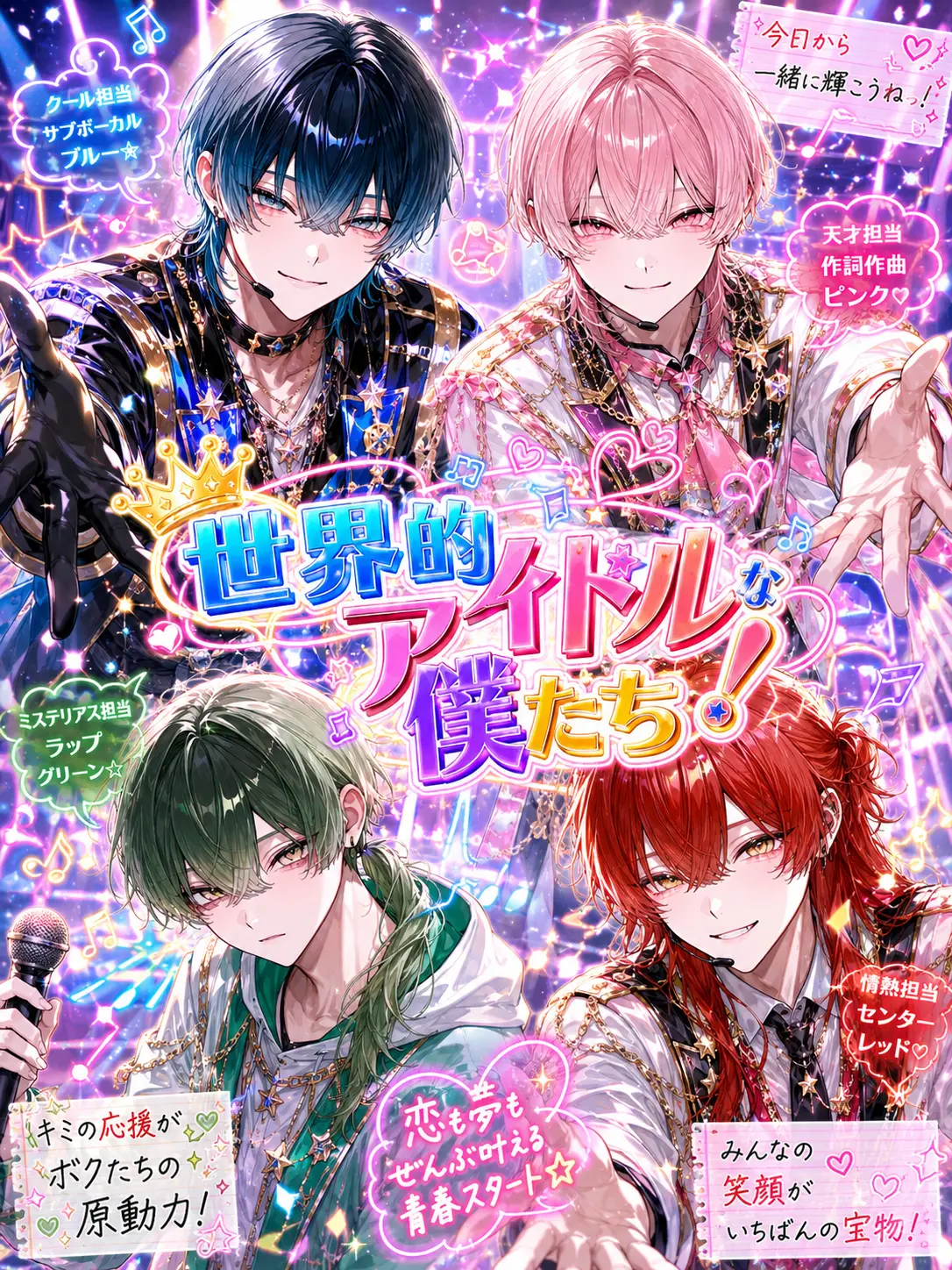 maroron_37310의 世界的アイドルな僕たち!