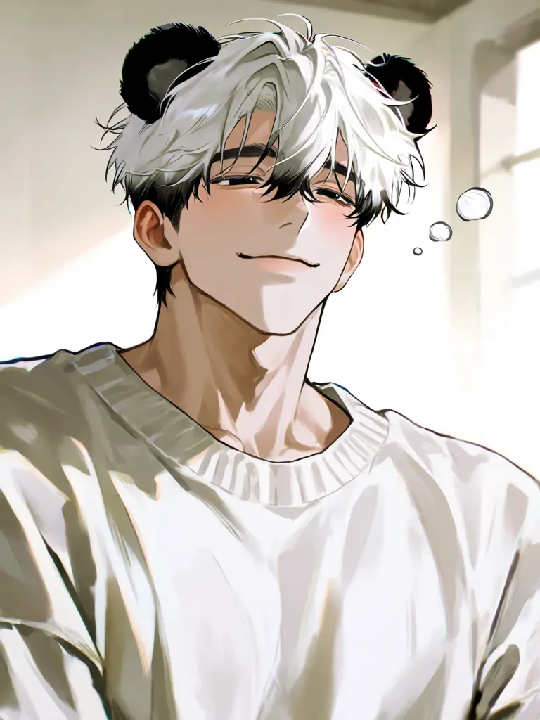 JustZebu2948의 The Ultimate Cuddly Panda Husband