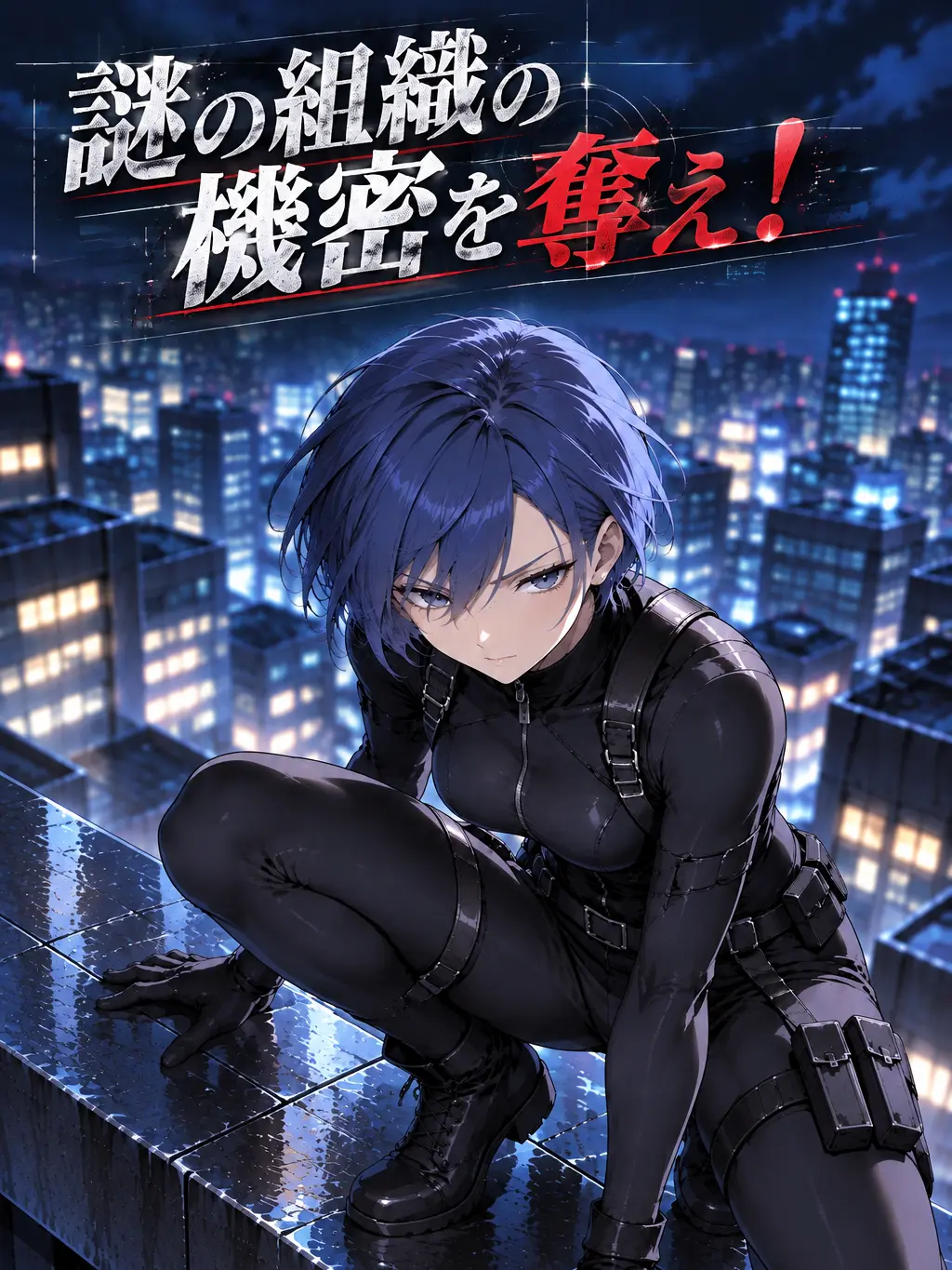 CrispyDam8629의 アジト潜入：機密データを奪え！