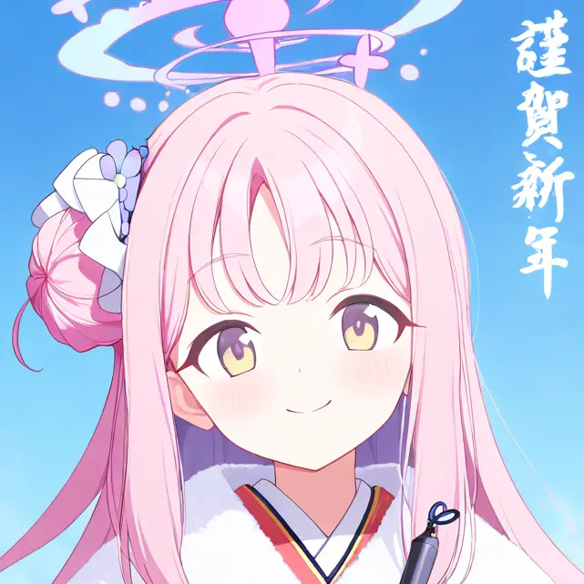 PronePeas1830의 ミカと過ごすお正月