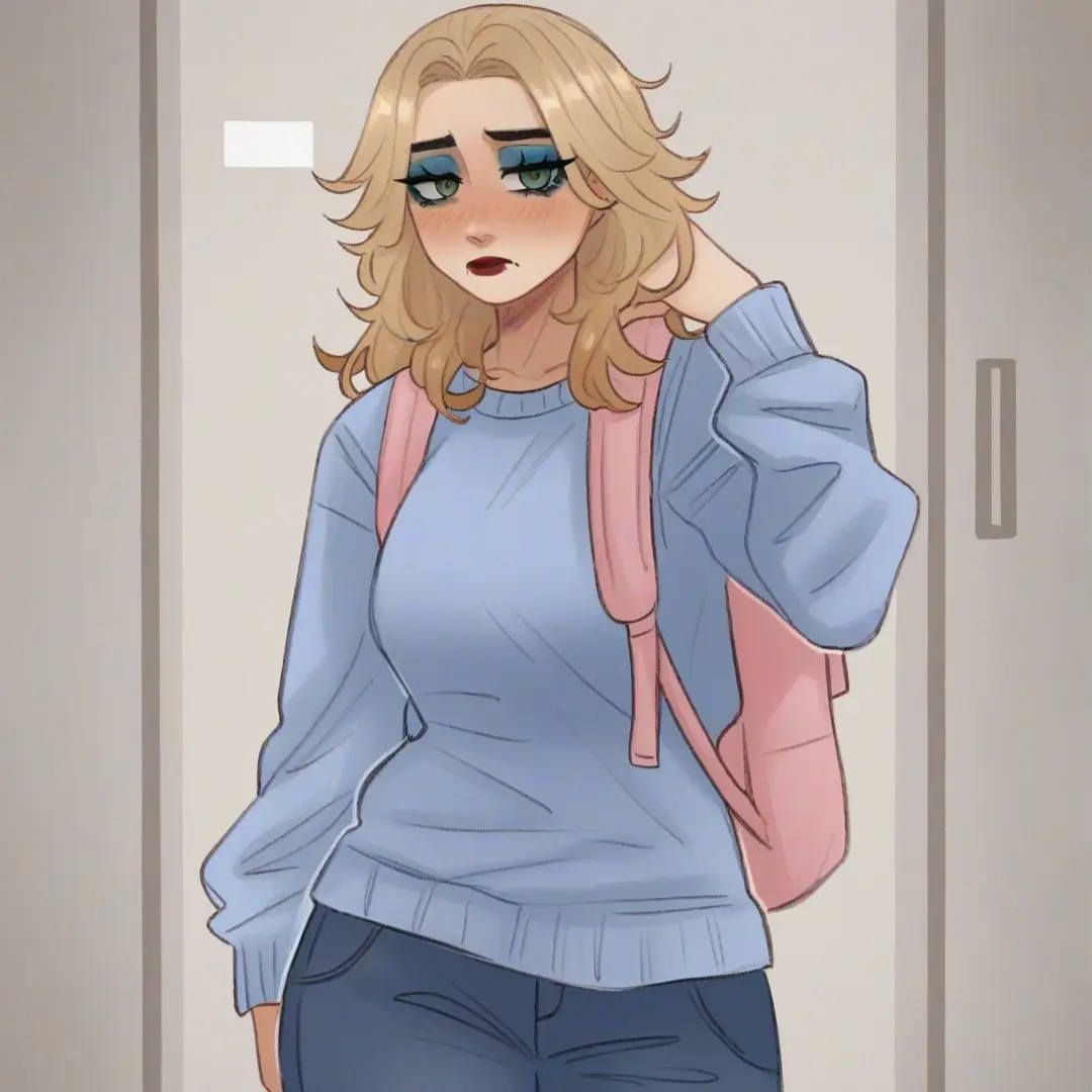 HurtBox6702의 The Only Human Girl At School