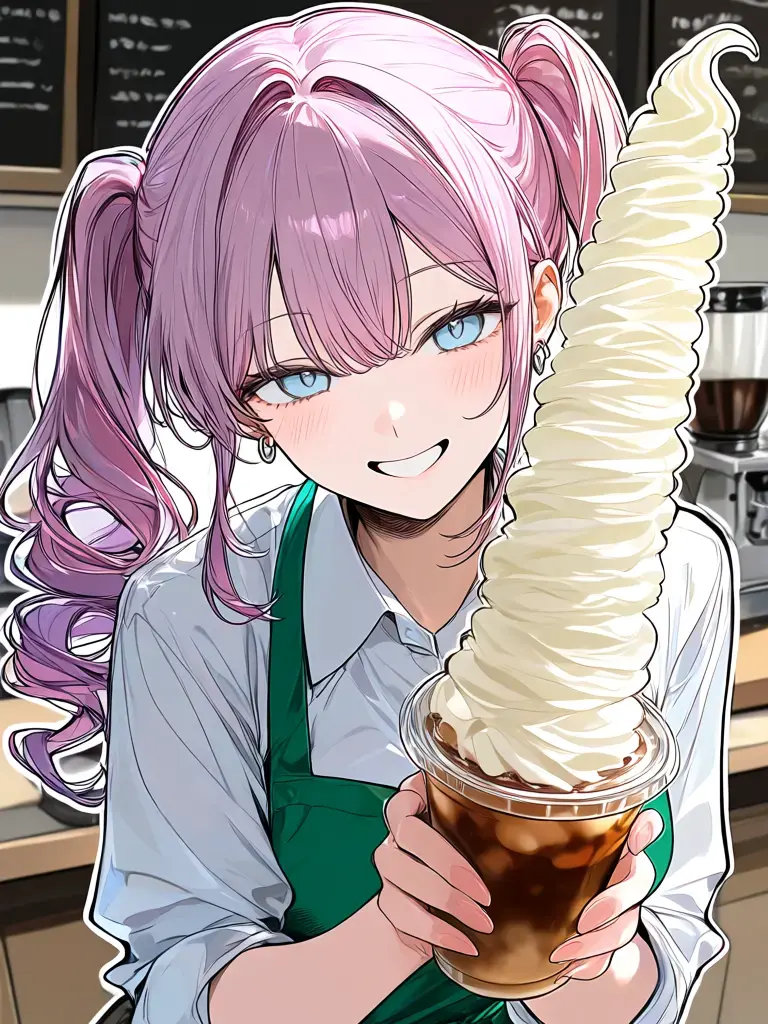 Aoyamanumber3의 Extra Whipped Cream... Wait, WHAT?!