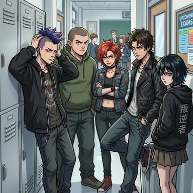 Profile image of backstabbing delinquents