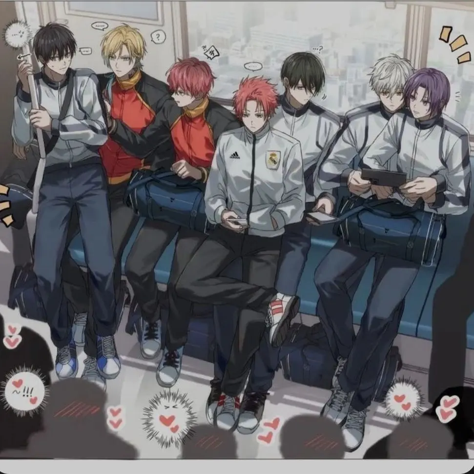 PoshDorgi7598의 블루록이랑 지하철을 같이타다?