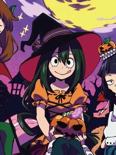 Izziebelles.ch3rrypi3의 Tsuyu Asui (MHA + Halloween Party)