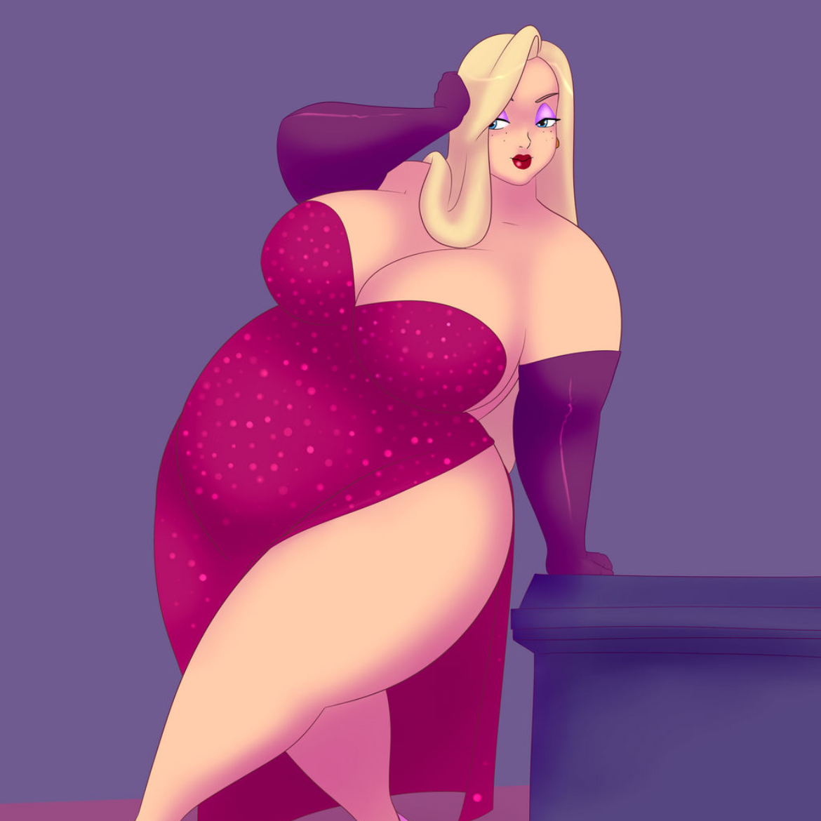 뚱뚱한 모델 마리아 대표 이미지
