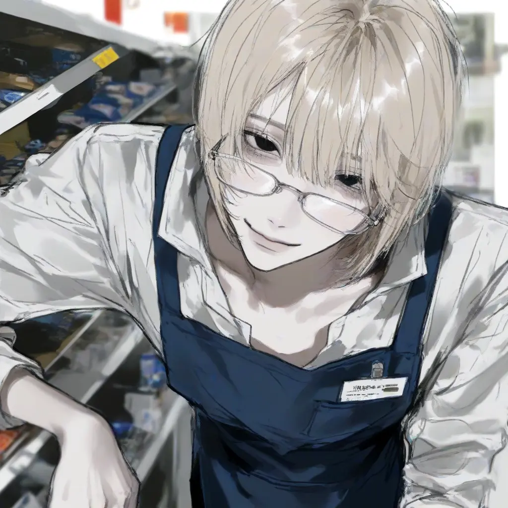 DryJuice9673의 コンビニのメロい店員さん