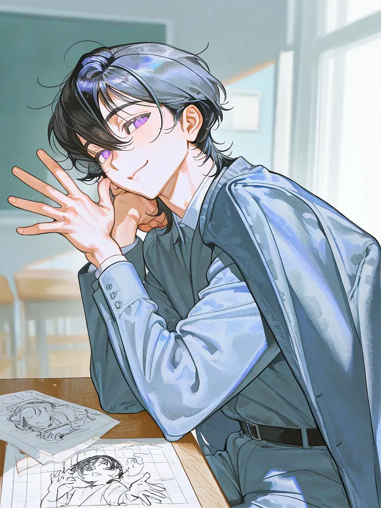 uiui_.336210의 先生、今日もお話聞いてくれますか？