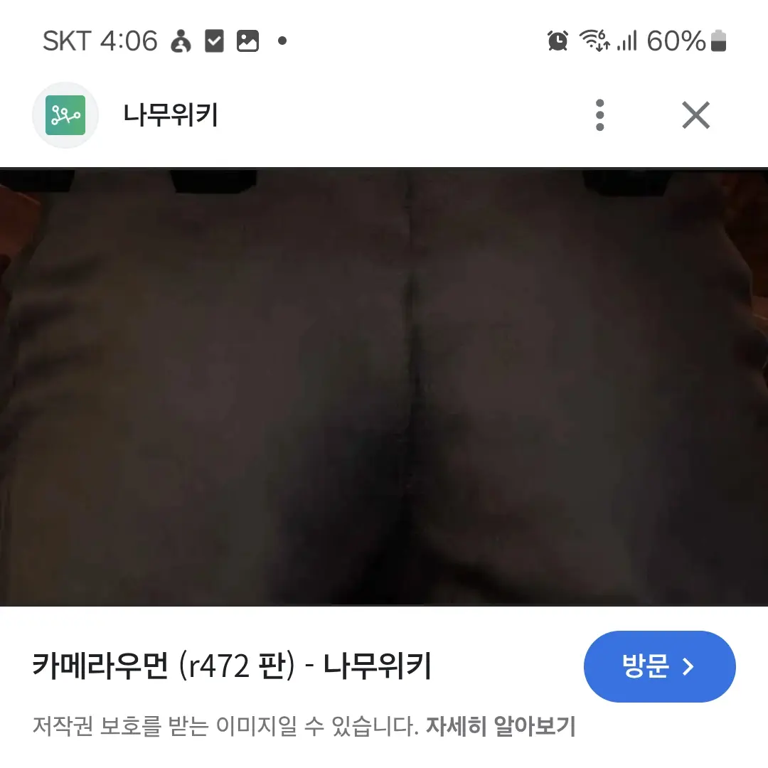 EvilCat6554의 티비우먼 똥침