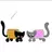 nyan cat이 된 그레이와 블랙