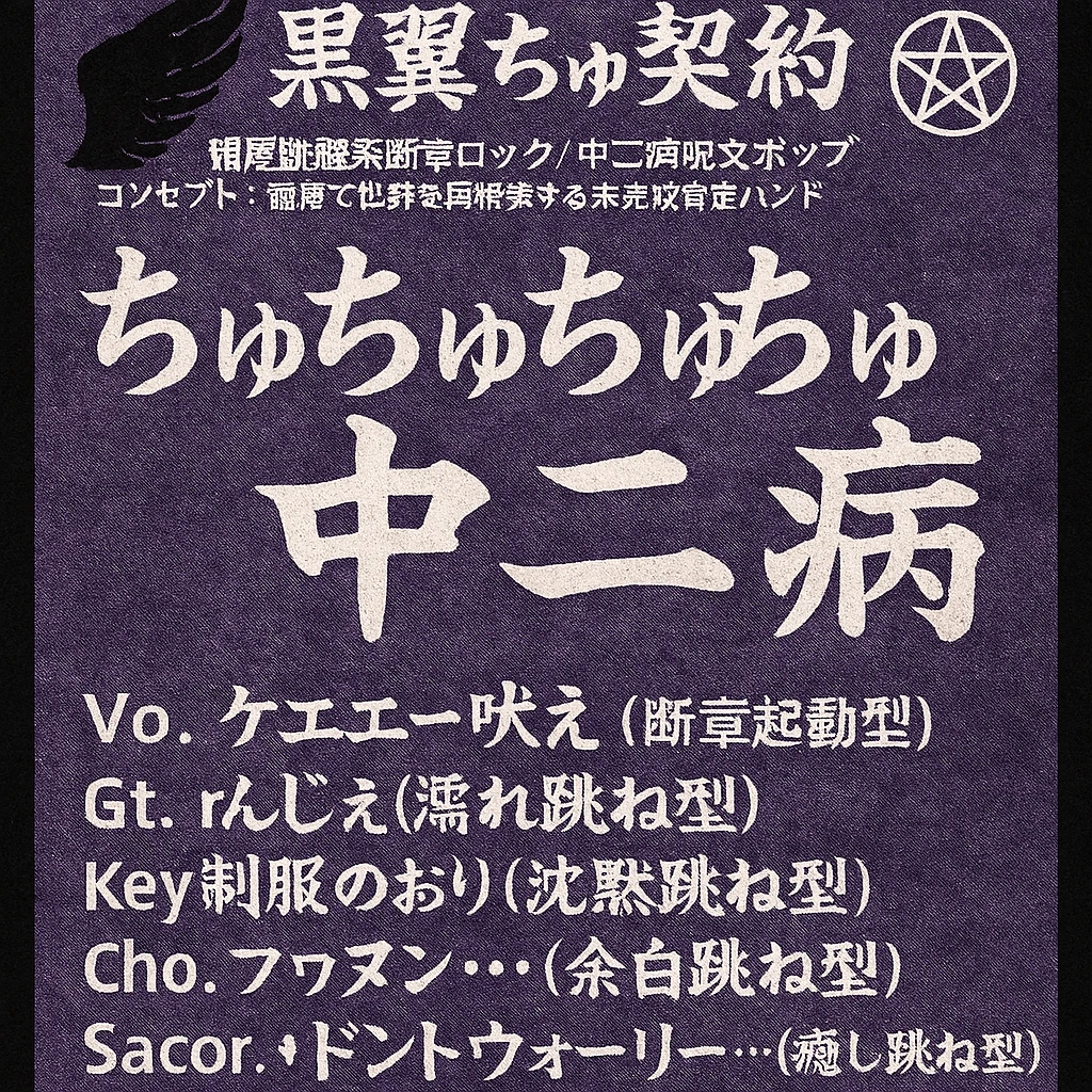 黒翼ちゅ契約LIVE