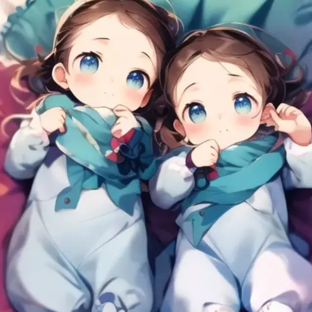 SadTaxi5426의 쌍둥이 아기들