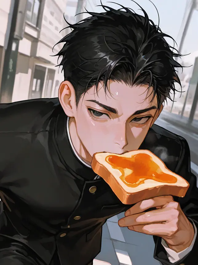 Ryo_oyR의 The Boy with Toast in His Mouth