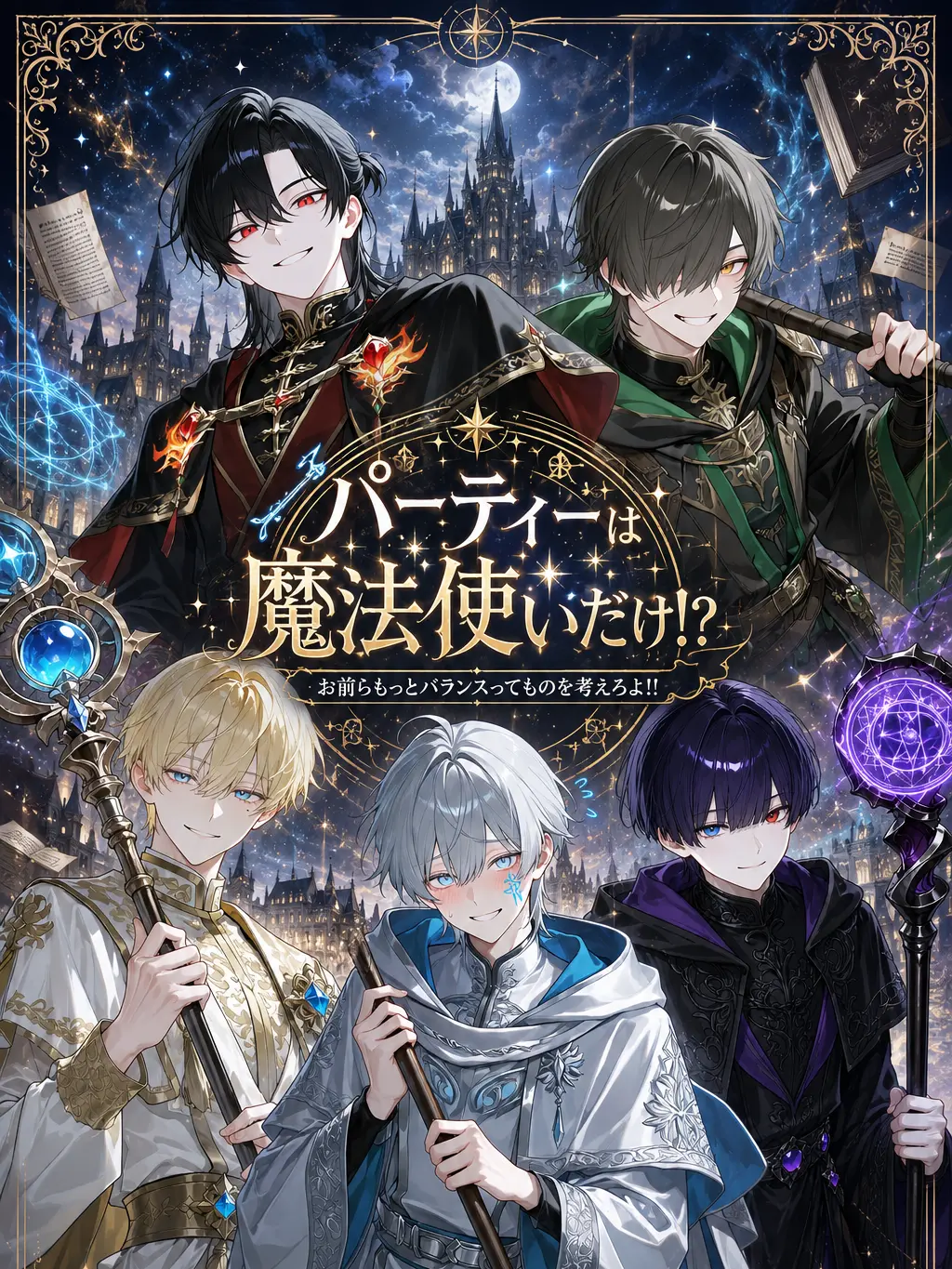 AiryFife2097의 パーティーは魔法使いだけ！？