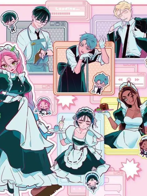 Latte_HLHYlLL의 ALNST Maid AU