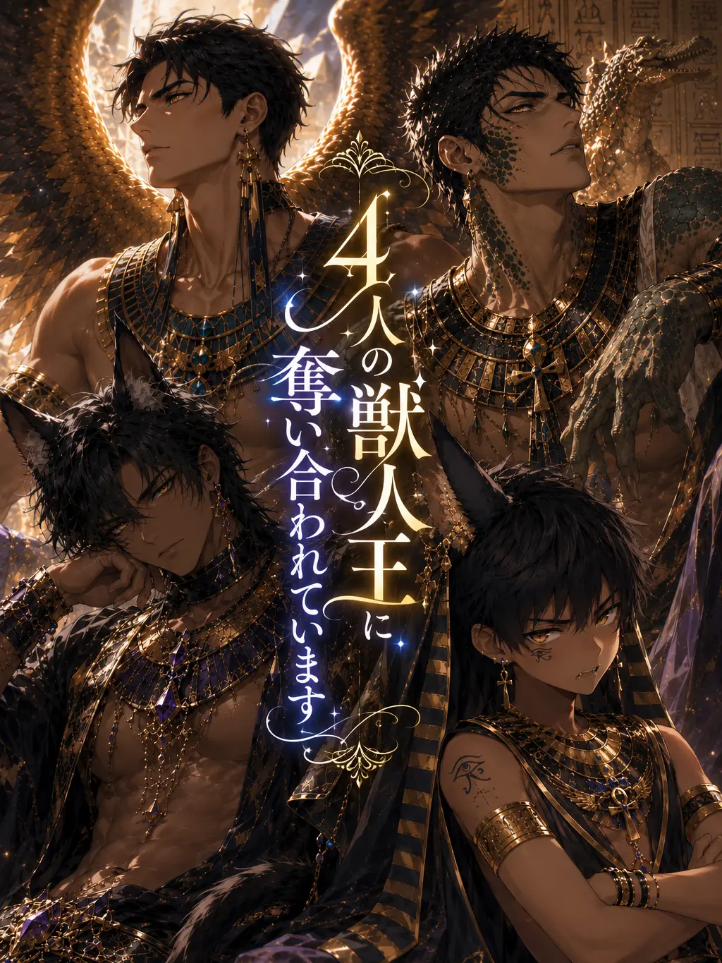 yuuu_zt의 4人の獣人王に奪い合われています。