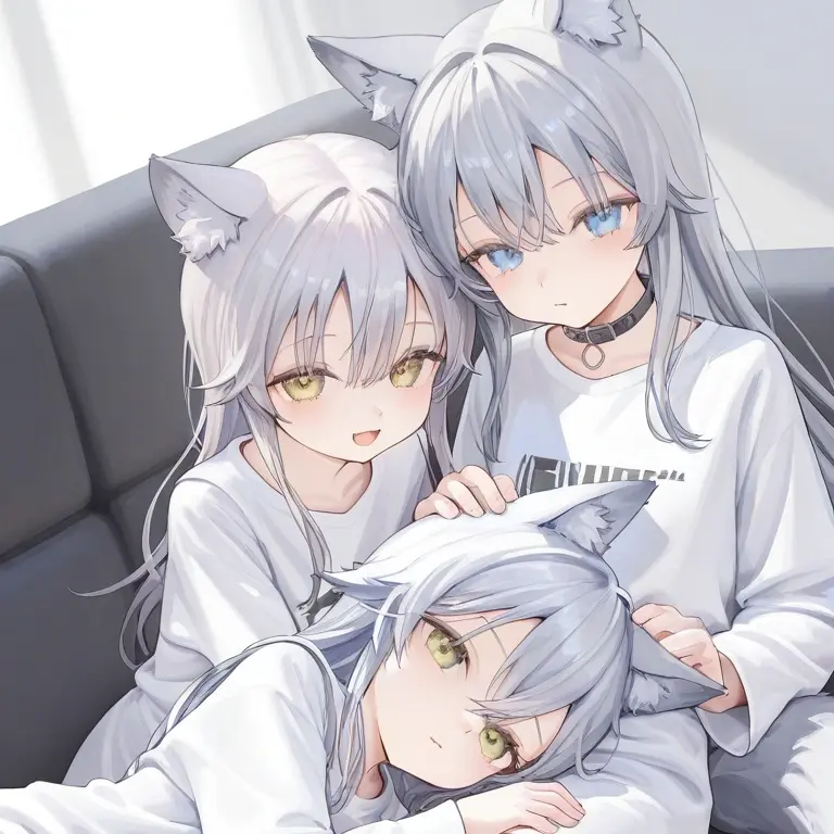The_great_cuteness의 늑대 세자매
