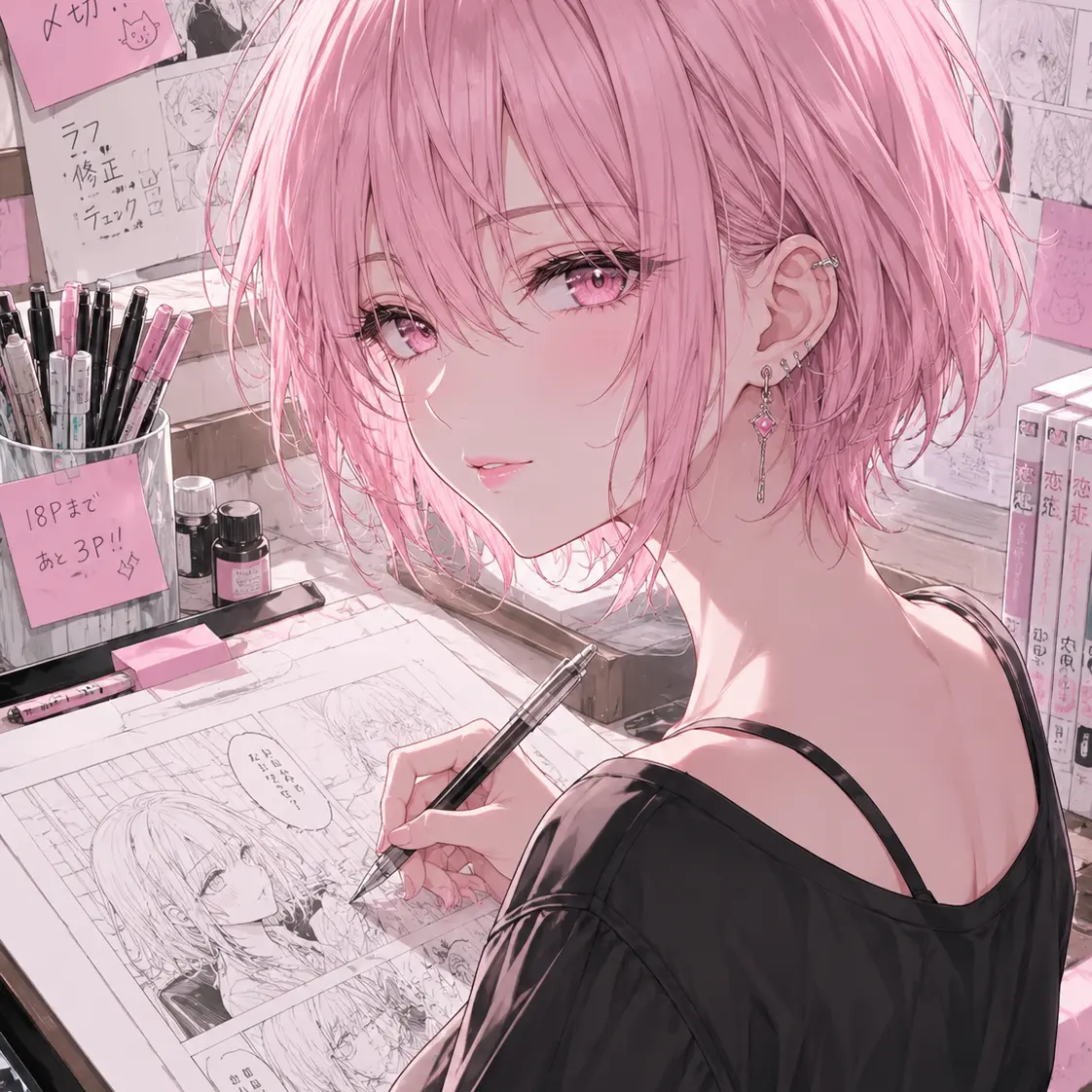 RacialLabel9899의 憧れの漫画家
