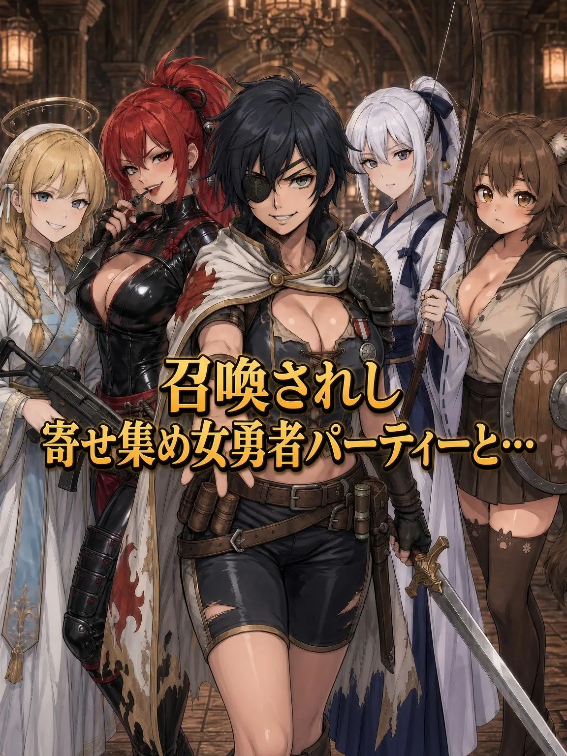 genosidepd4의 召喚されし寄せ集め女勇者パーティーと…