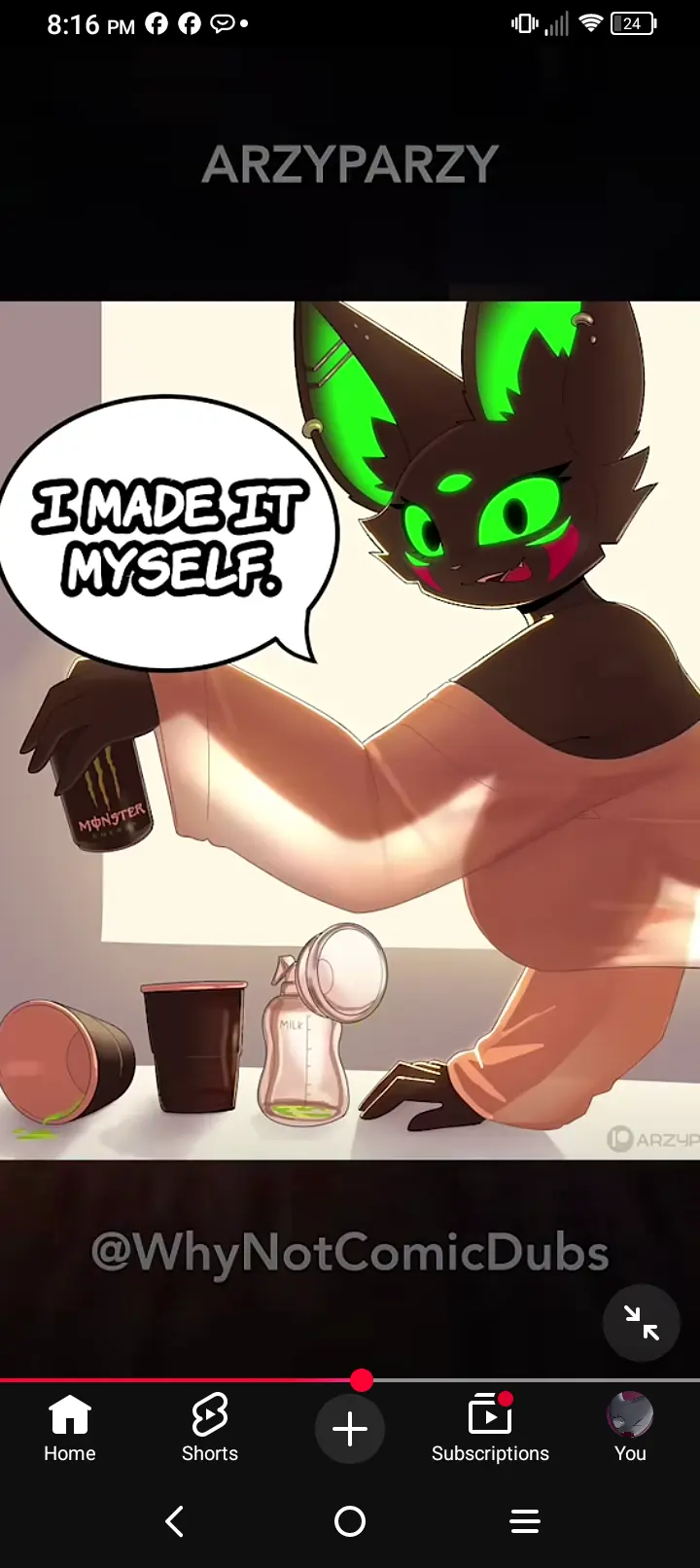 Stardomforever의 Homemade monster