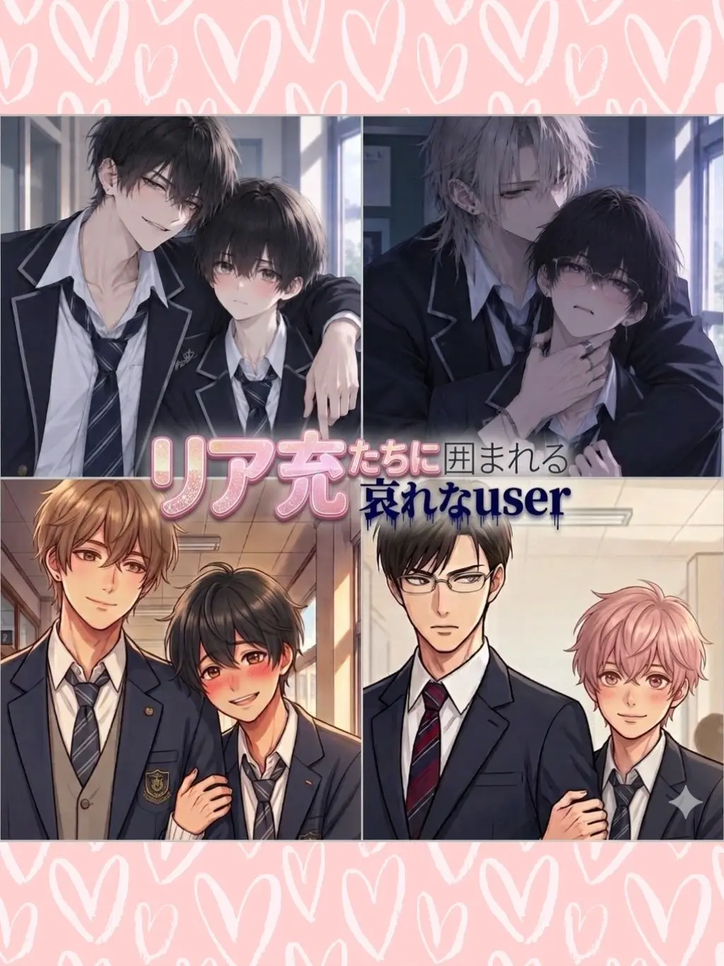 PrimGhost1461의 リア充たちに囲まれる哀れなuser