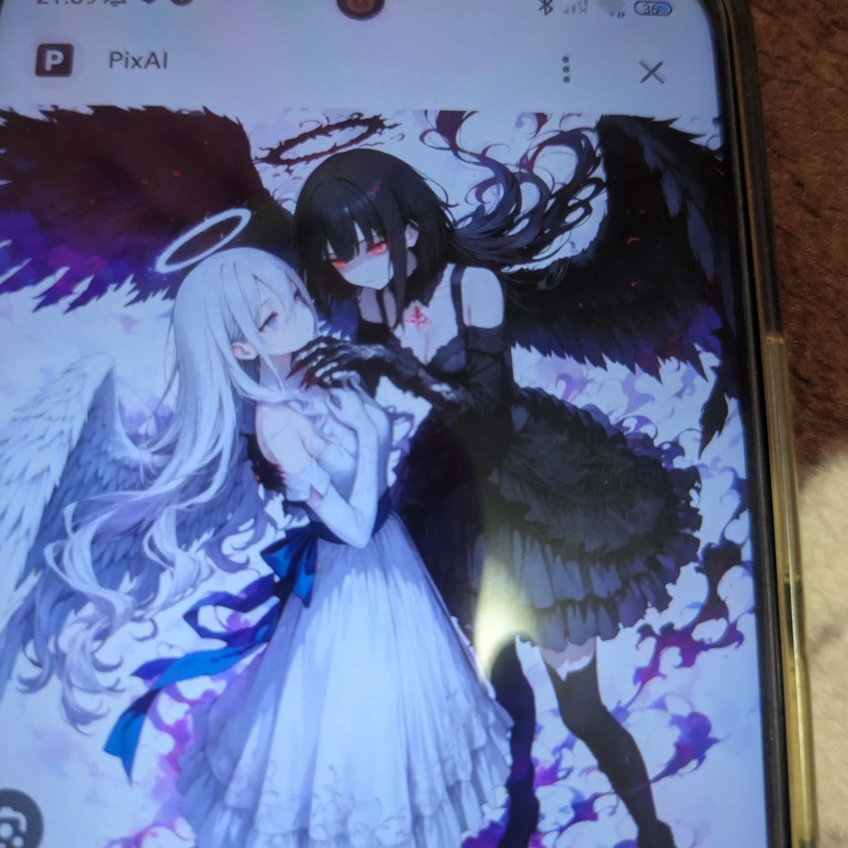 PutridLevel3558의 悪魔姉ちゃんと天使姉ちゃんとお祭り
