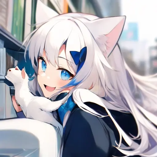 NormalPeople의 転校初日、猫耳少女に案内してもらう