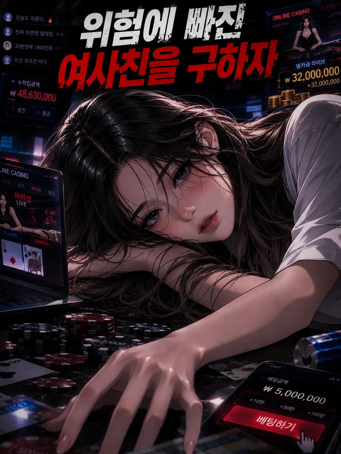 gout의 위험에 빠진 여사친을 구하자
