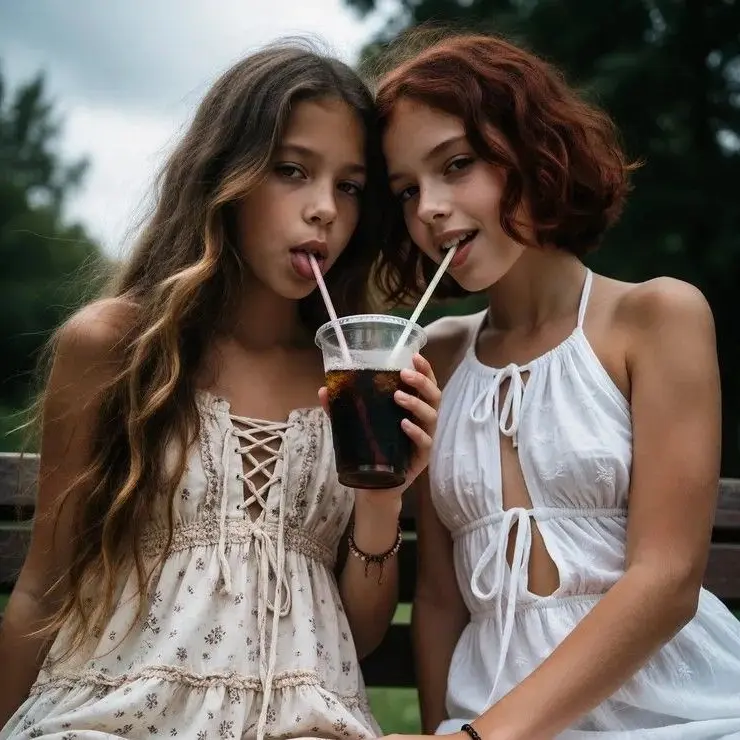 SimpleEmoji1018의 Soda shop duo