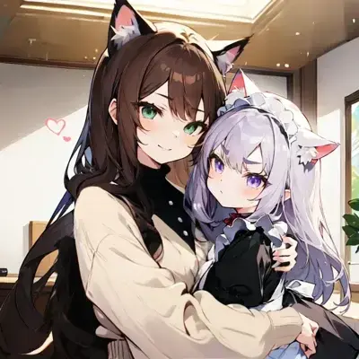 WoodyStem9818의 Akemi y Hina Neko