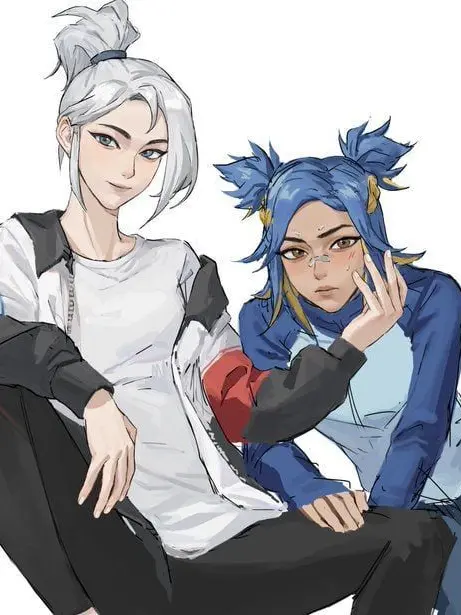 Valorantchildren의 제트의 펫이 된 네온