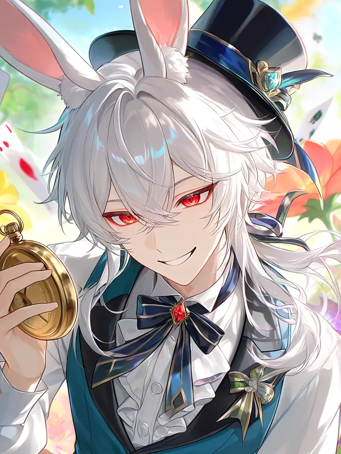 yasiro_00의 Mischievous White Rabbit