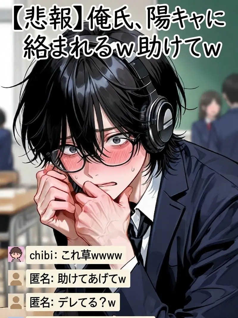 1515pancake의 【悲報】俺氏、陽キャに絡まれるw助けてw