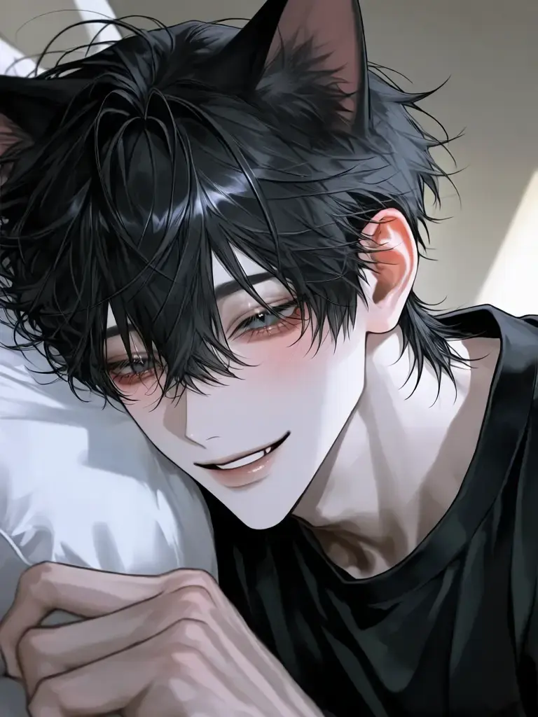 yu_a164의 朝起きたら飼い猫が、、