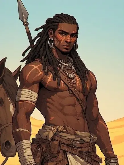 sinflower의 King Zoltan ~ Desert Warlord